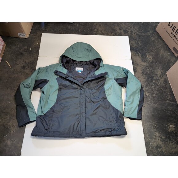 COLUMBIA Gotcha Groovin 3X Plus Size Lightweight Parka/Jacket/Coat NEW NO TAGS - Picture 2 of 6